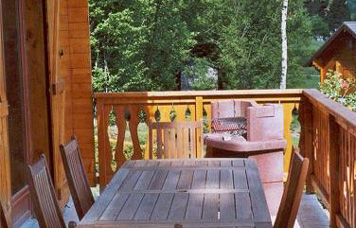Chalet pierre percee