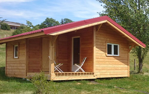 Chalet bois a monter soi meme
