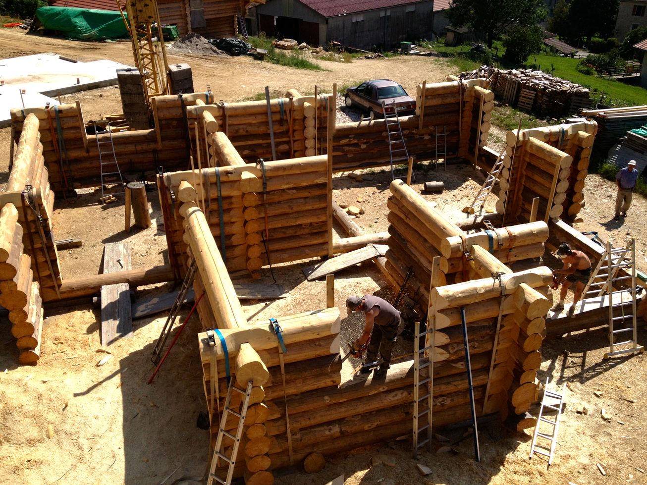 Fabricant chalet en rondin