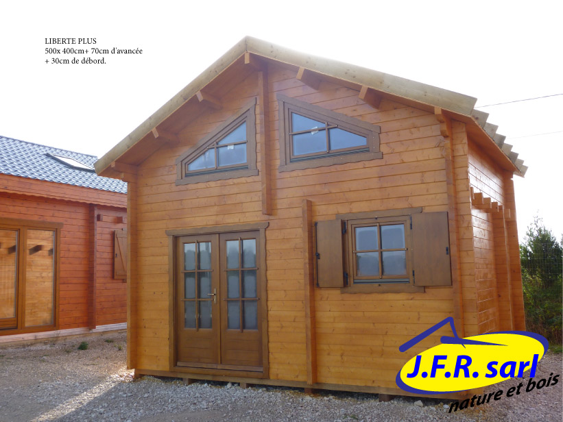 Chalet de 20m2 avec mezzanine