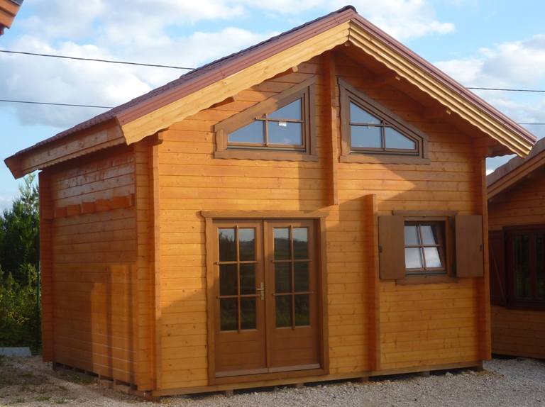 Chalet 20m2 avec etage
