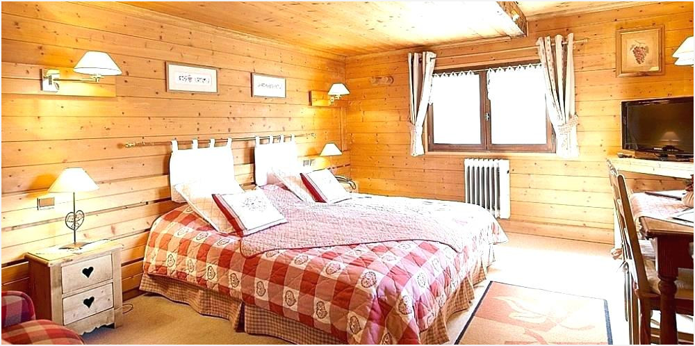 Chambre style chalet