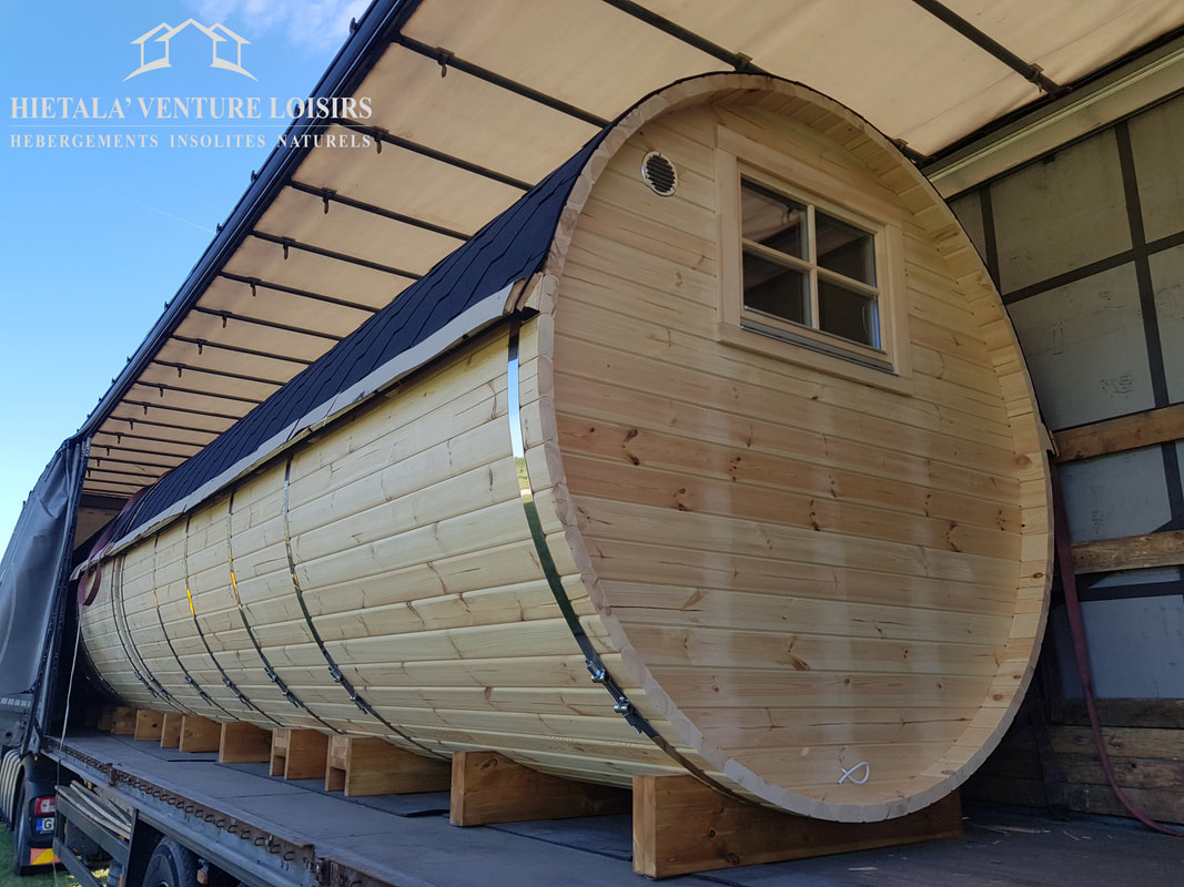 Chalet tonneau finlandais