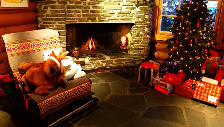 Reveillon noel chalet
