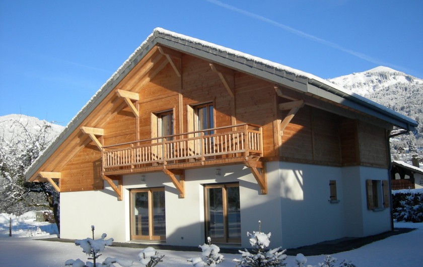 Chalet neige alpes samoens