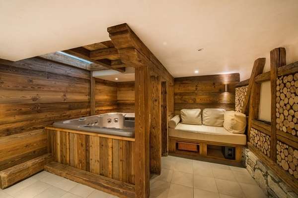 Salle de bain chalet luxe