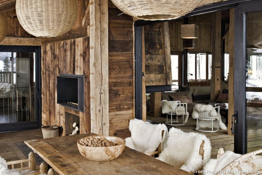 Decoration de chalet en bois