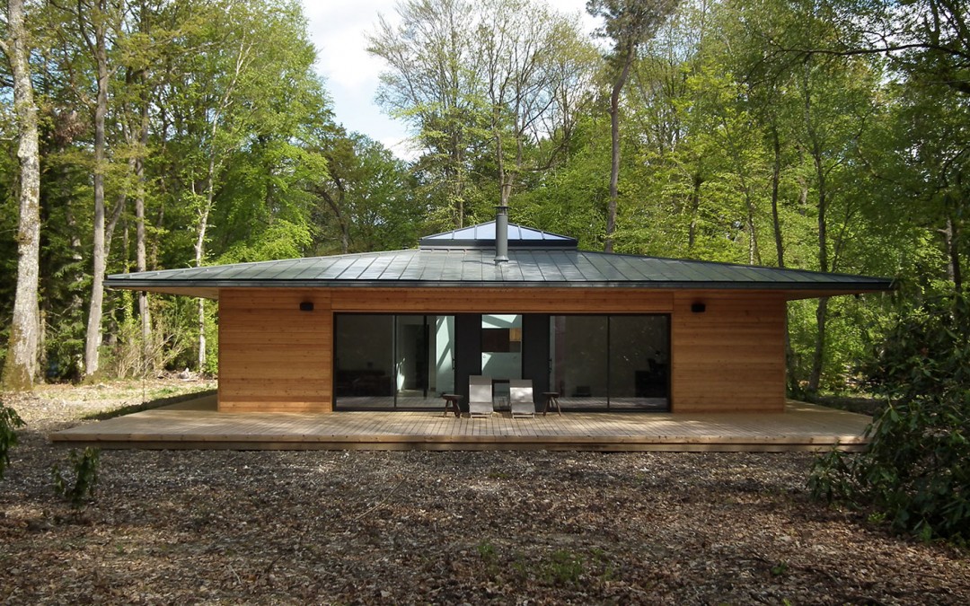 Chalet en bois a vendre en normandie