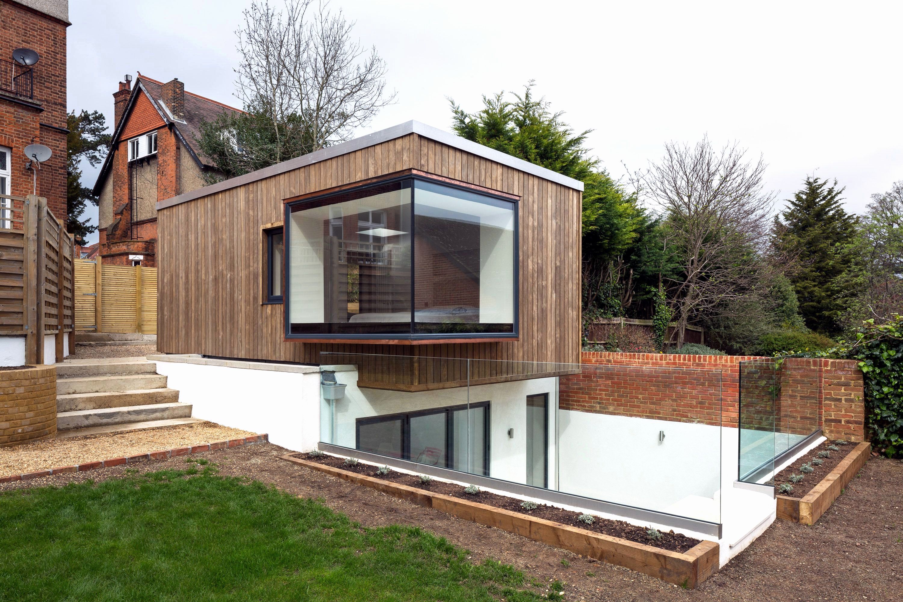 Extension chalet bois kit