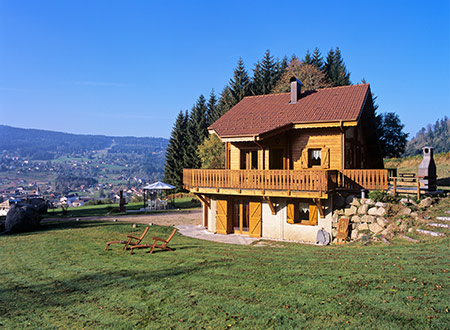 Construction chalet vosges