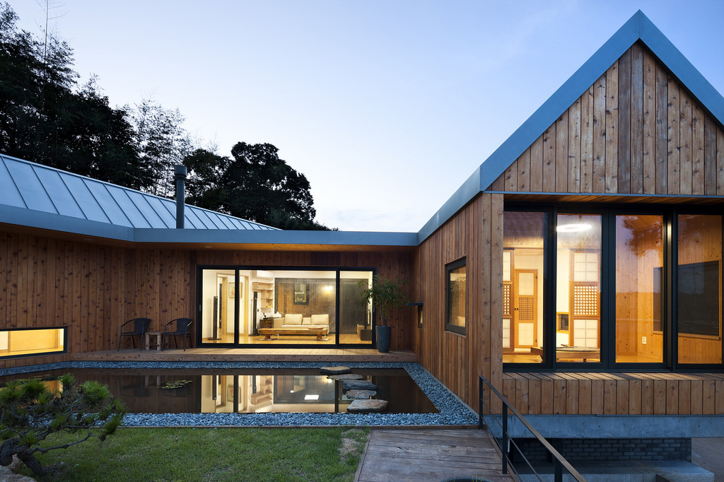 Chalet bois scandinave
