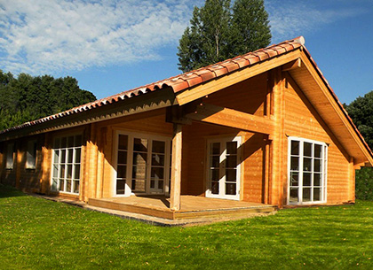 Chalet maison bois