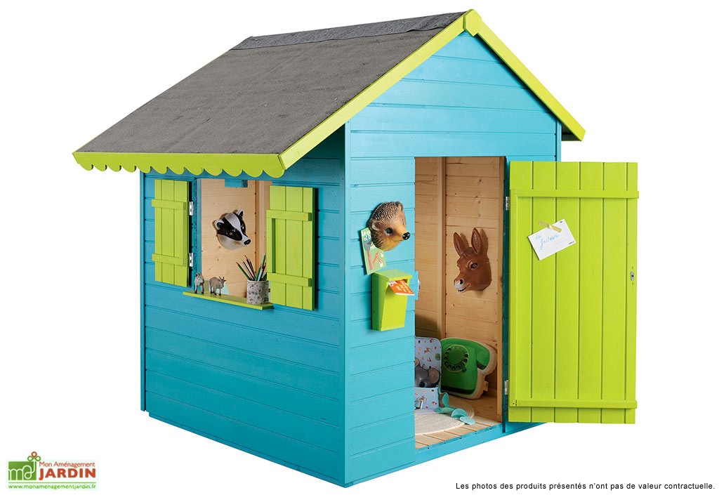 Chalet bois enfant