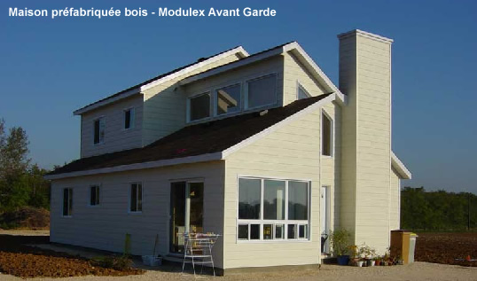 Chalet préfabriqué bois