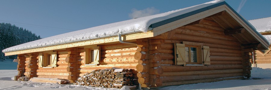 Prix chalet rondin kit