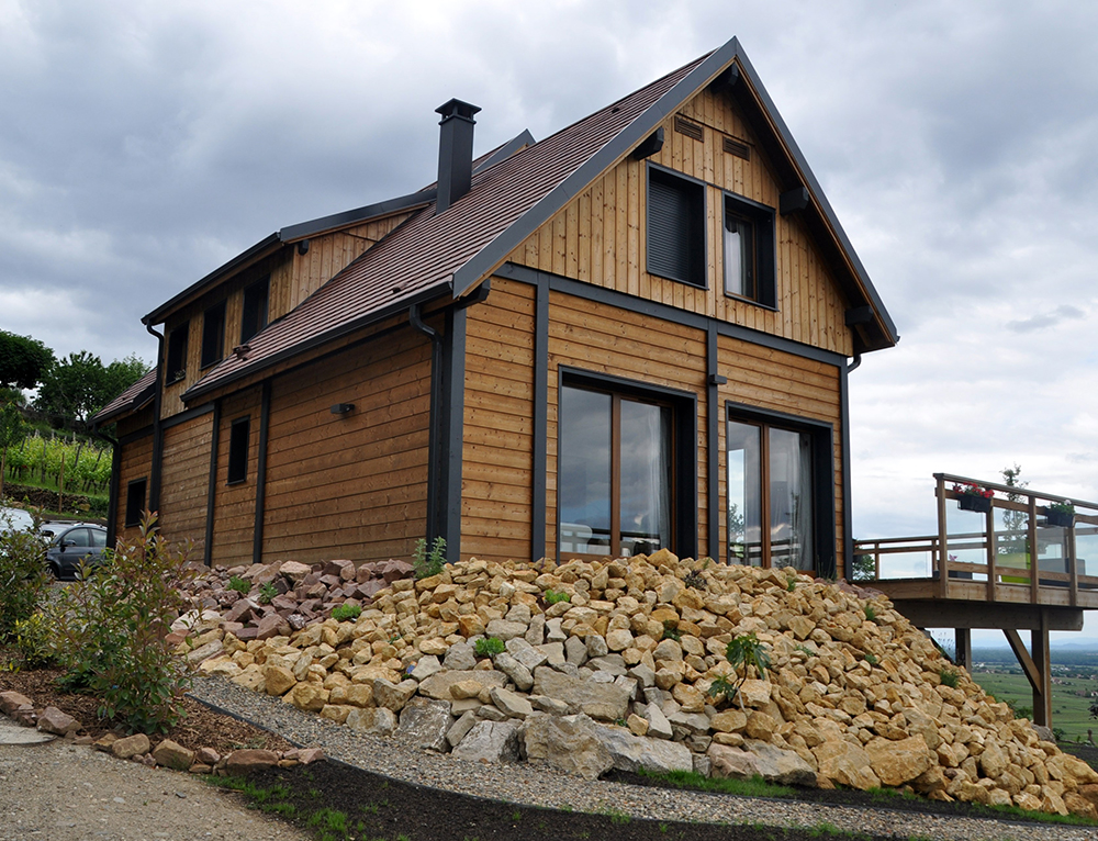 Maison chalet bois