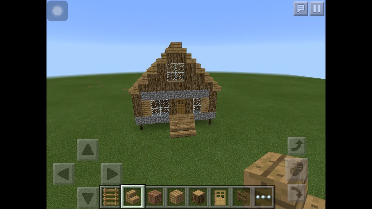 Minecraft comment faire un chalet