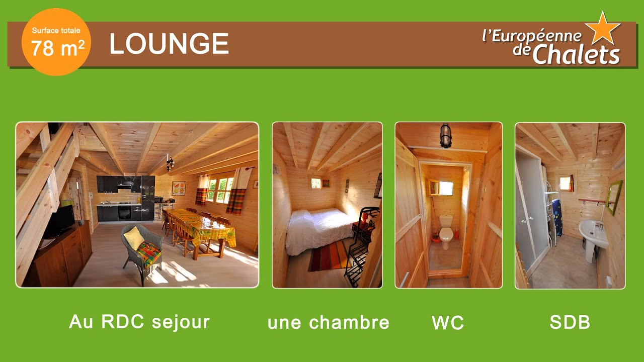 Kit de chalet en bois