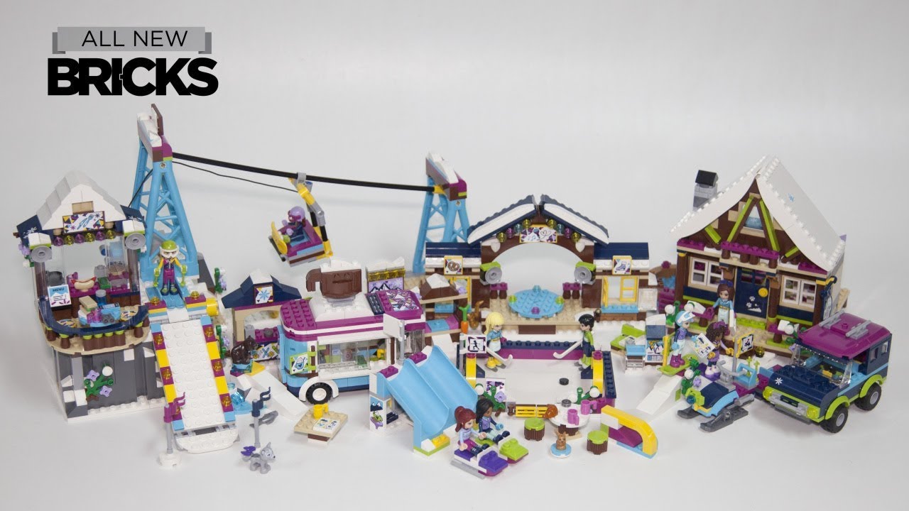 Chalet ski lego friends