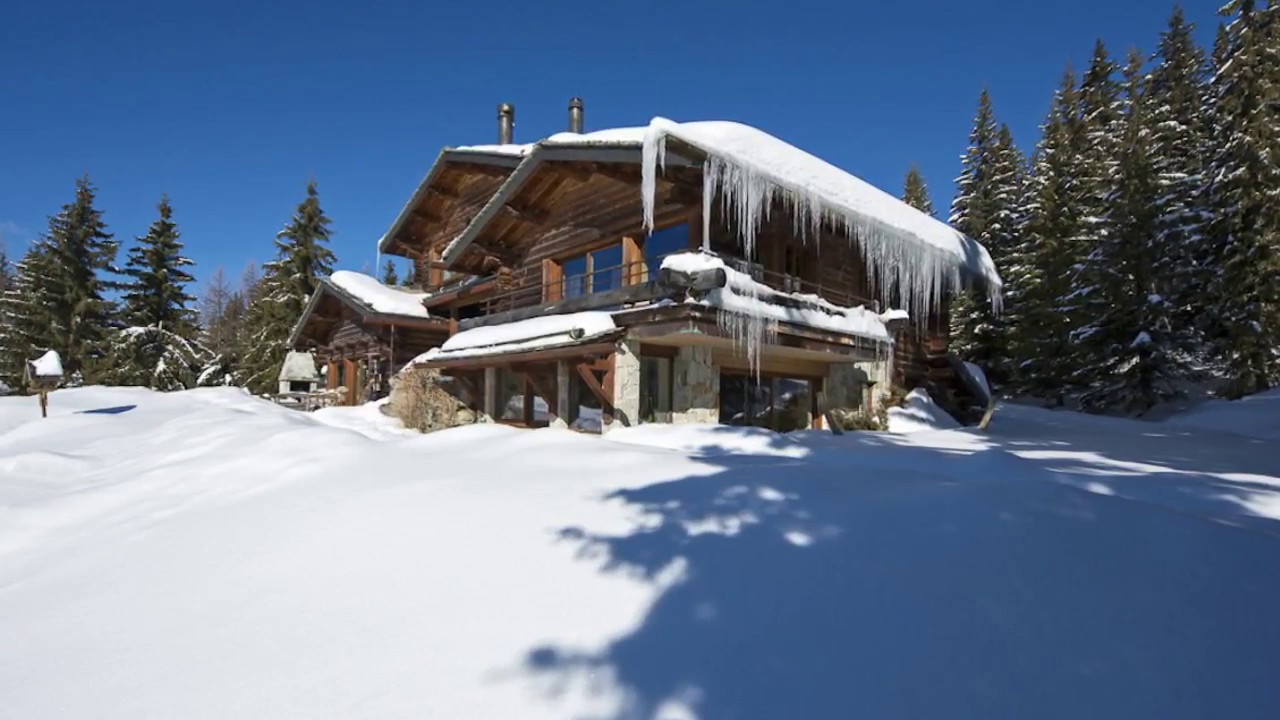 Chalet sur les pistes de ski