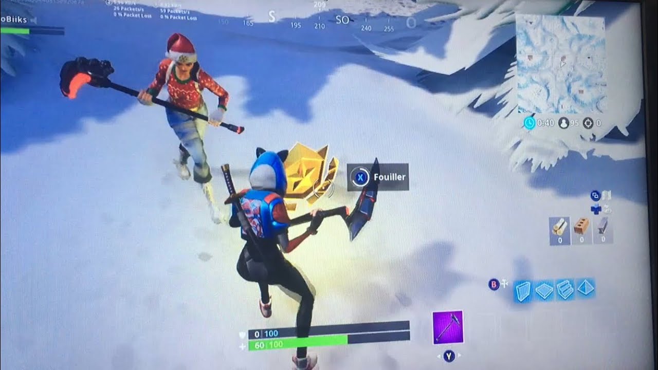 Chercher entre 3 chalet de ski fortnite