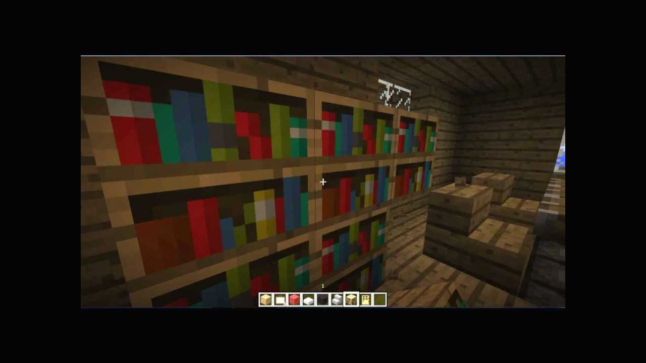Chalet en bois minecraft