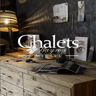 Interieur de chalet de luxe