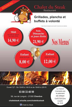 Chalet du steak essey