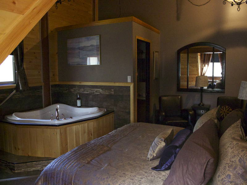 Chalet avec jacuzzi