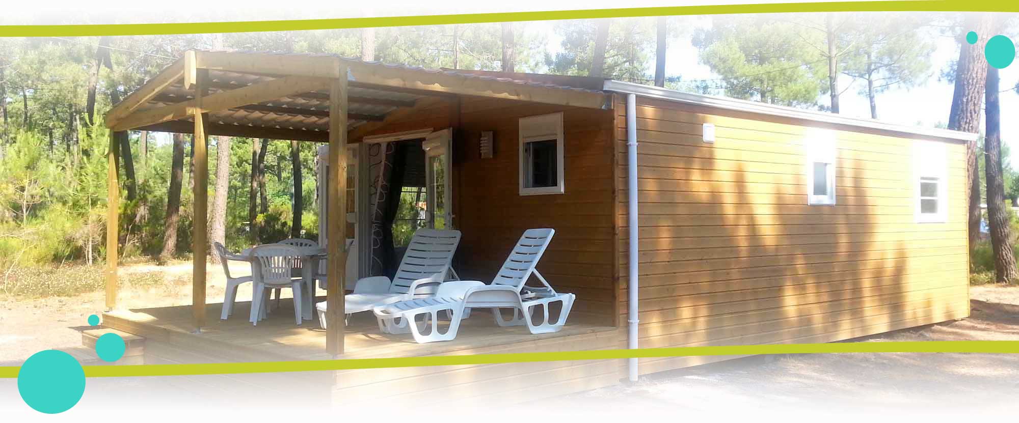 Chalet mobile occasion