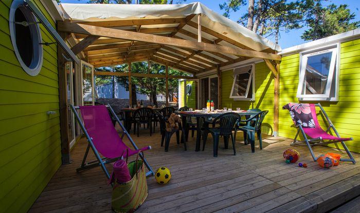 Camping chalet 12 personnes