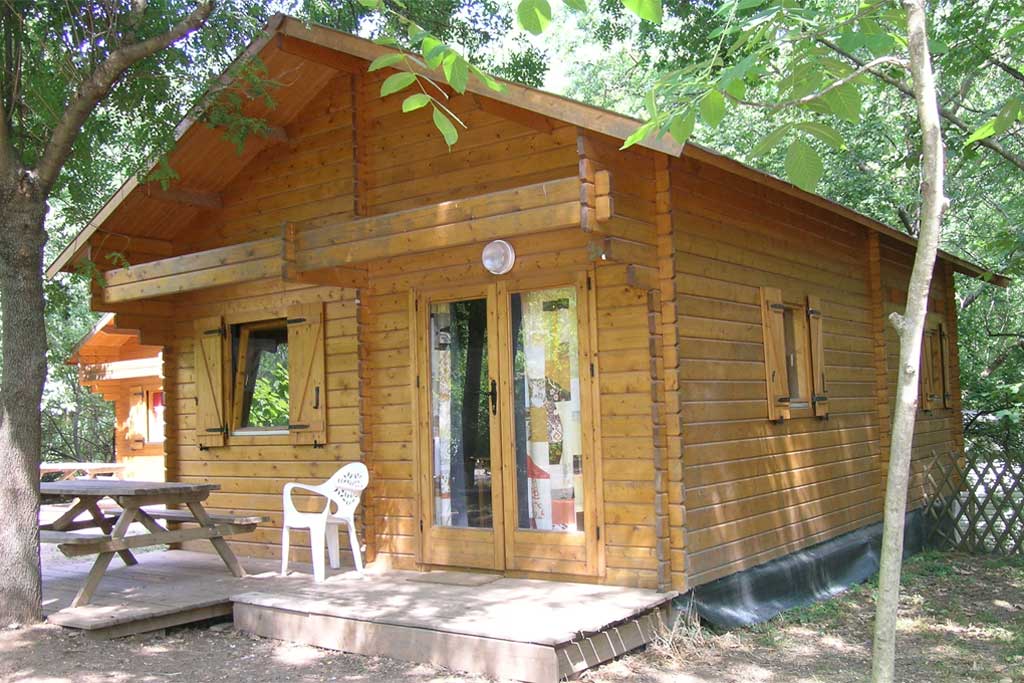 Camping chalet montagne