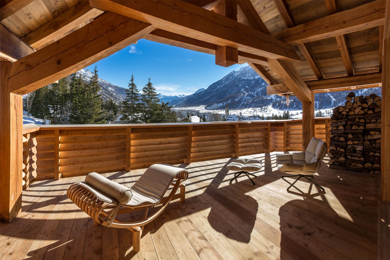 Chalet terrasse