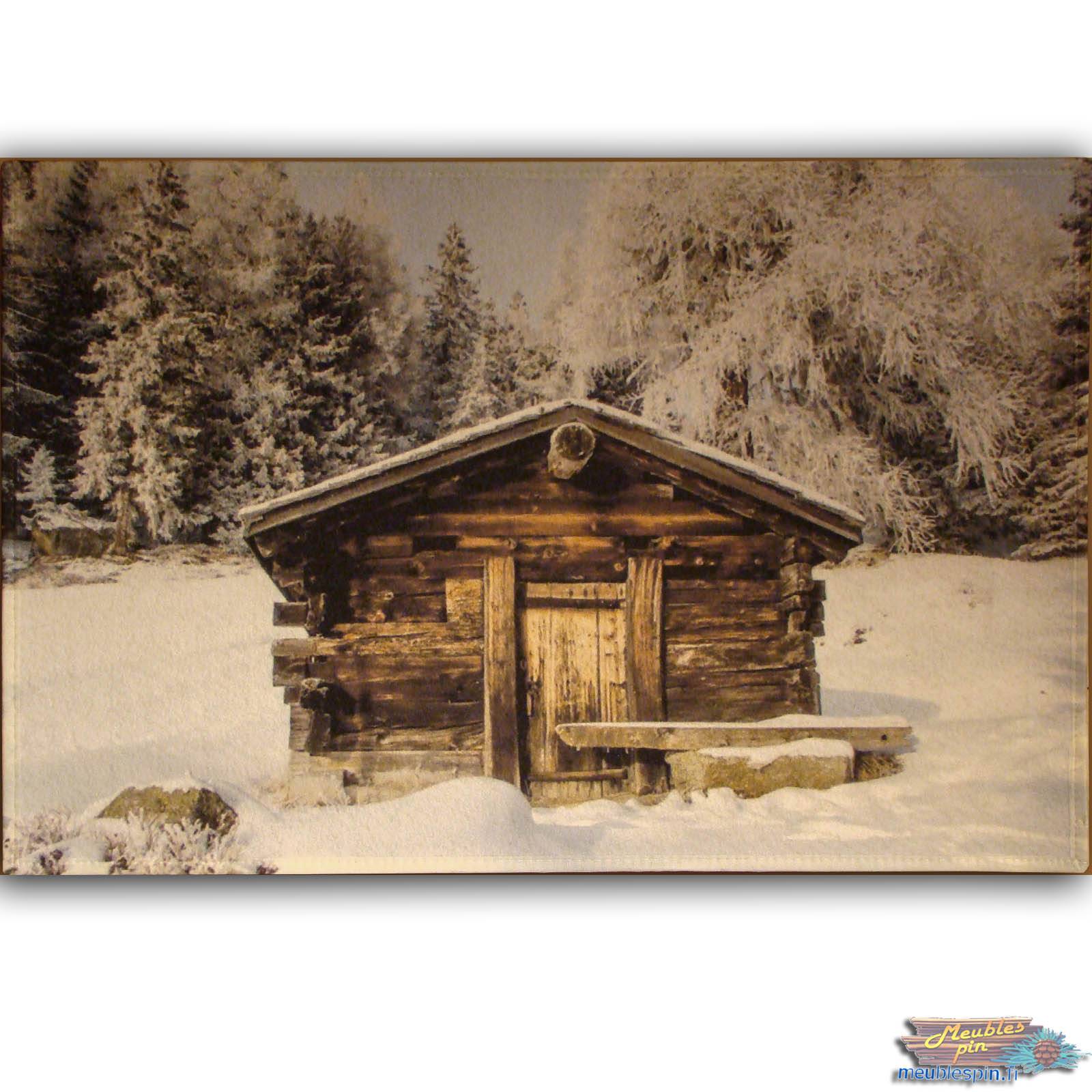 Tapis chalet