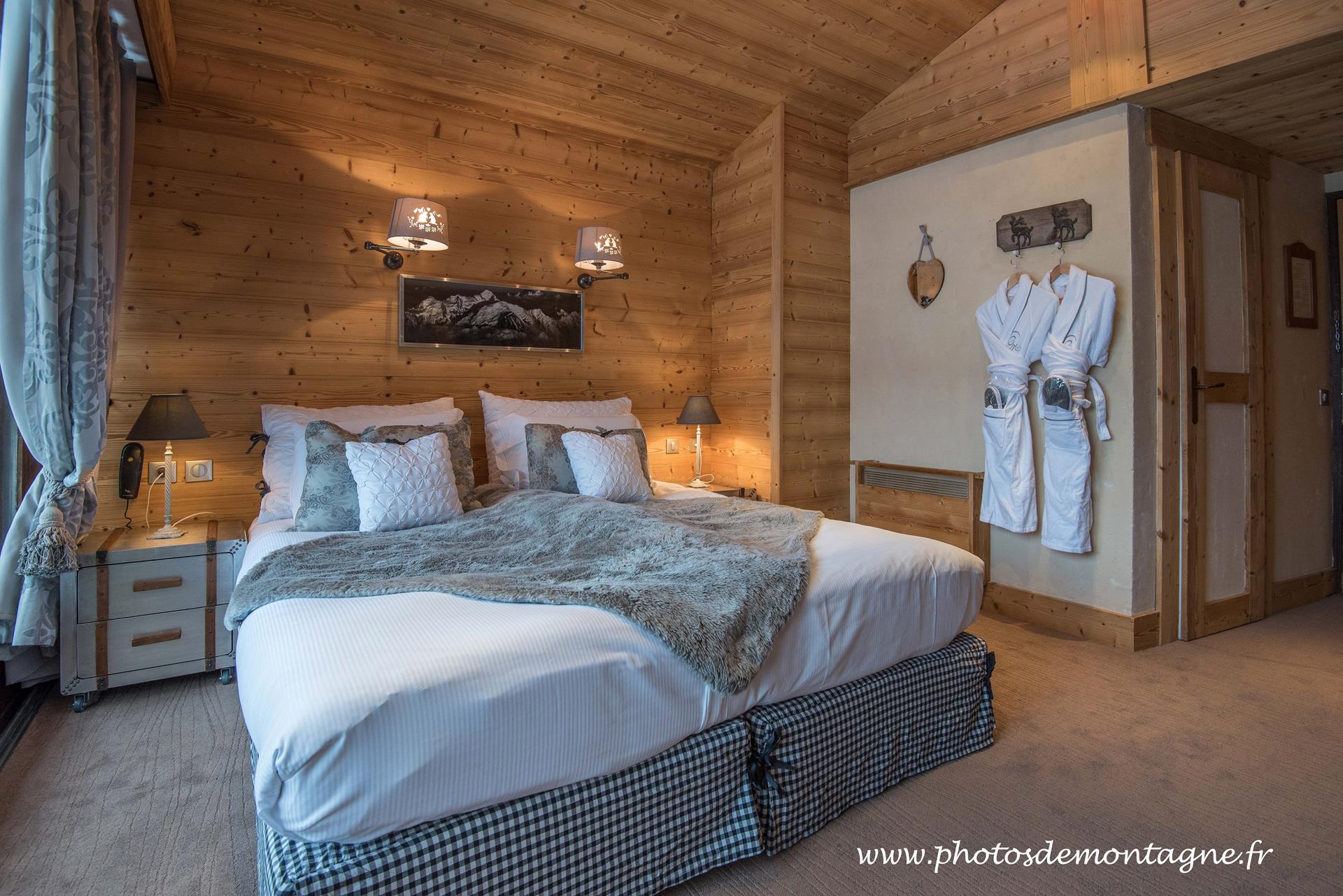 Decoration chambre chalet