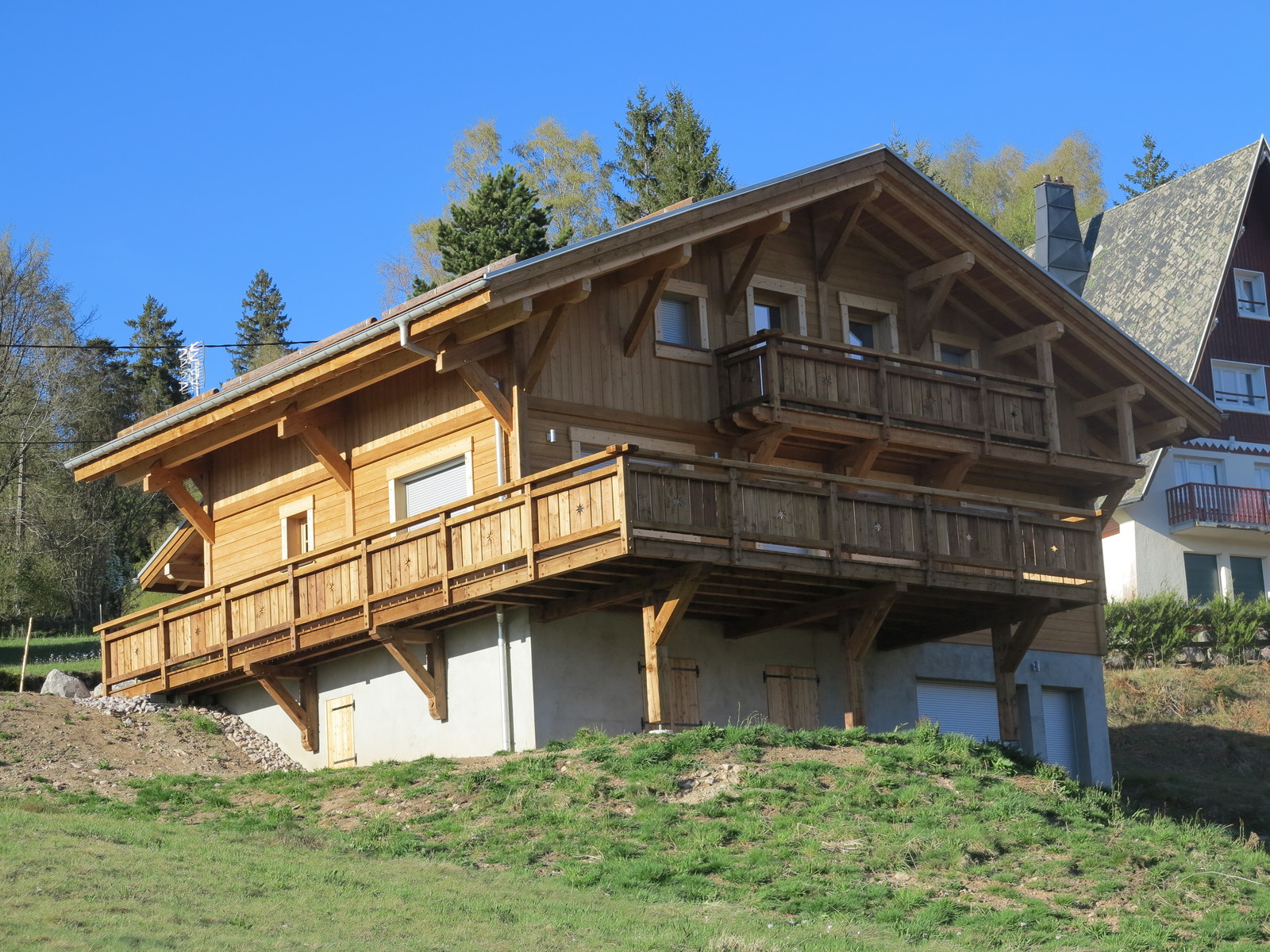 Chalet nouvel an vosges