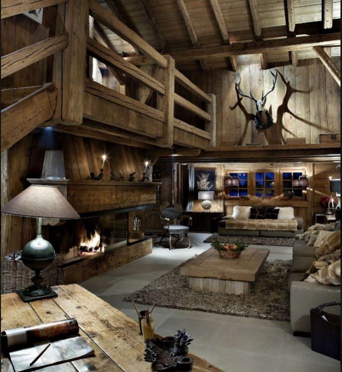 Decoration chalet interieur