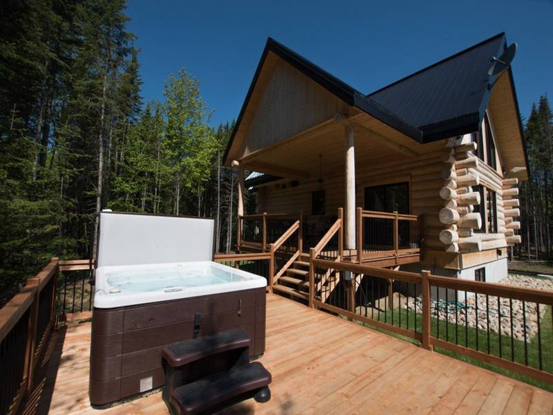 Chalet exterieur en bois