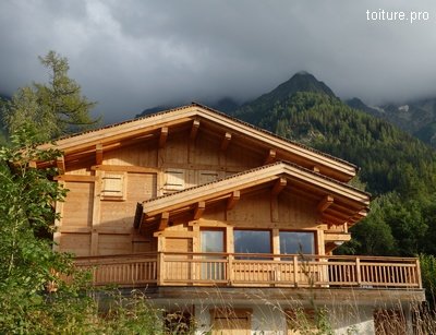 Toiture chalet montagne