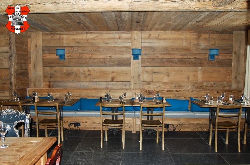 Bardage bois interieur pour chalet
