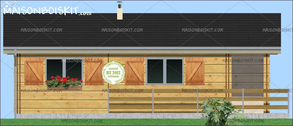 Petit chalet en kit