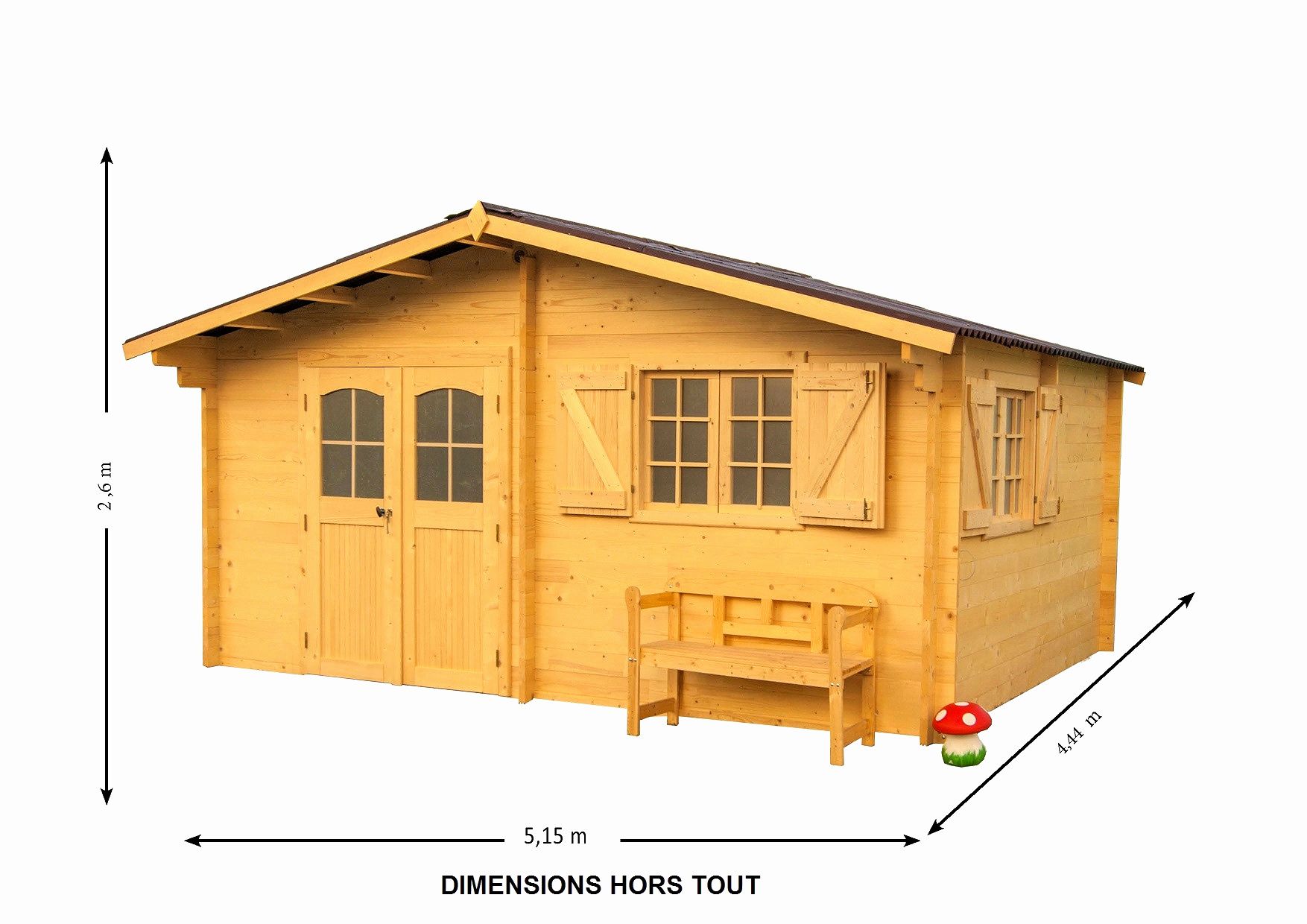 Autorisation chalet de jardin