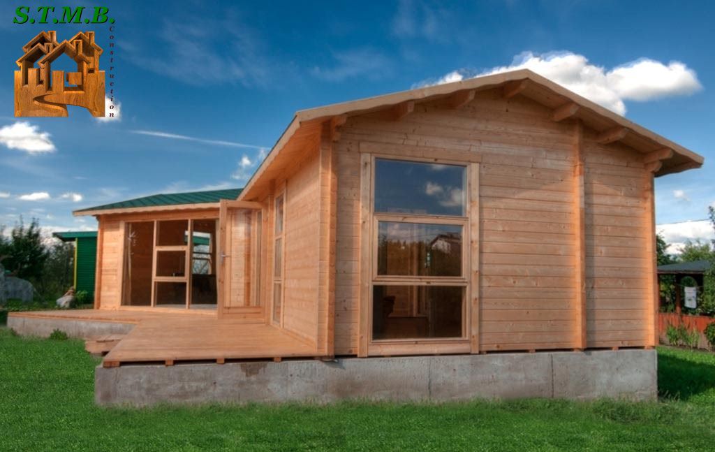 Kit chalet en bois habitable