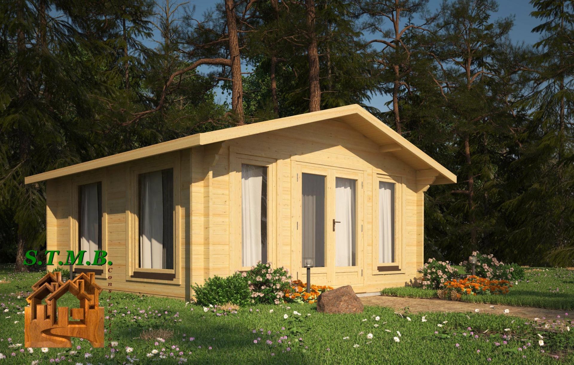 Vivre dans un chalet en kit