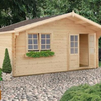 Chalet en bois habitable 20m2