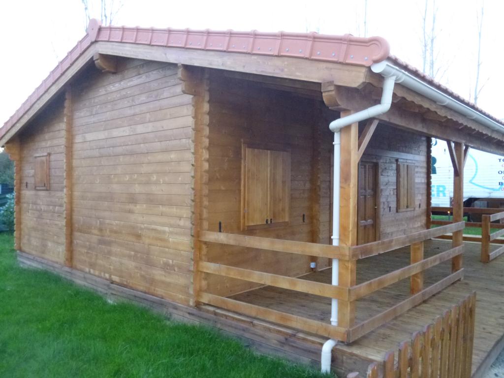 Terrasse chalet bois