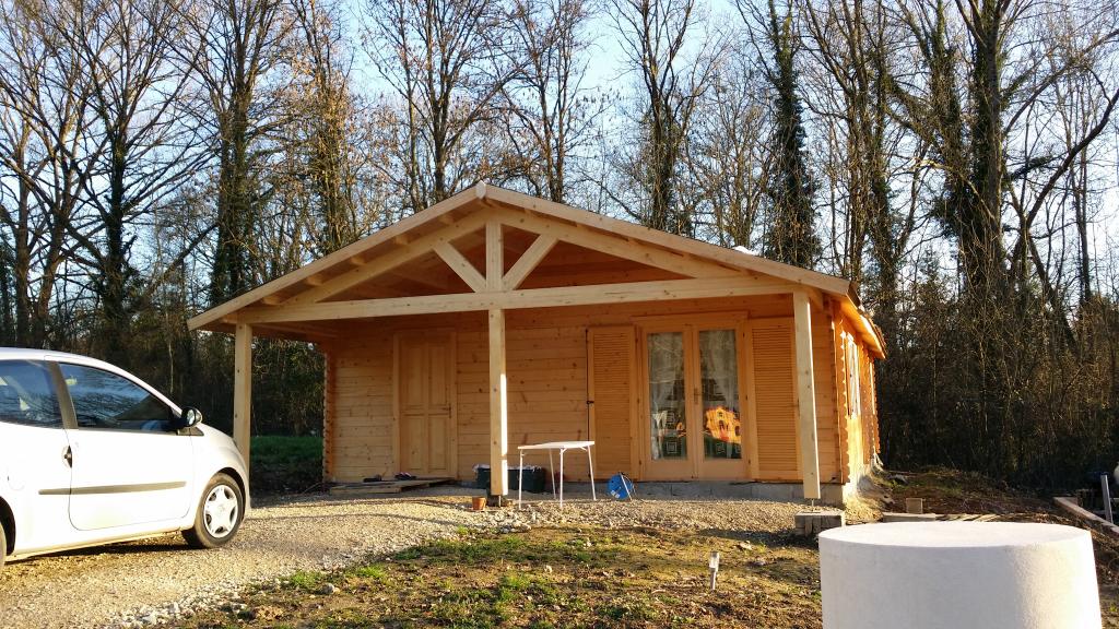 Plot pour chalet en bois