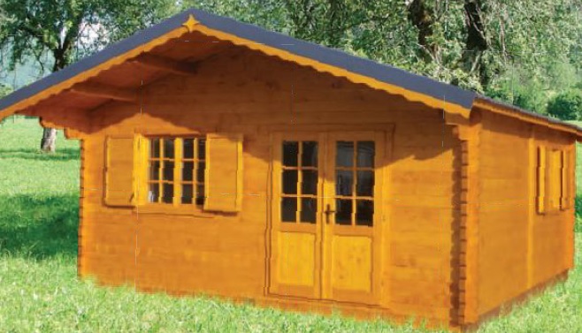 Chalet préfabriqué habitable