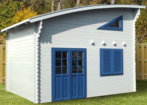 Chalet en pvc habitable