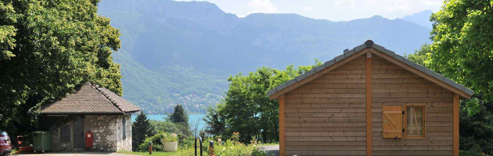 Location chalet camping annecy